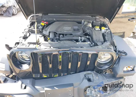 2022 Jeep Wrangler Unlimited Willys из США, поврежденный, VIN 1C4HJXDM8NW174277